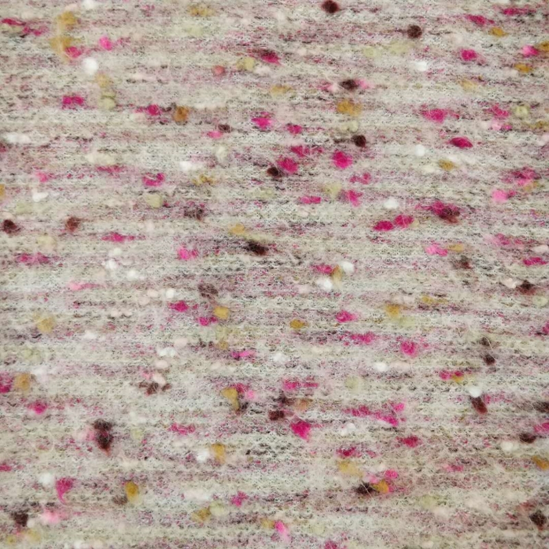 花式马海毛点子布